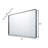 Kye Vertical Rounded Rectangular Wall Mirror - Black-1427167185-1358159945