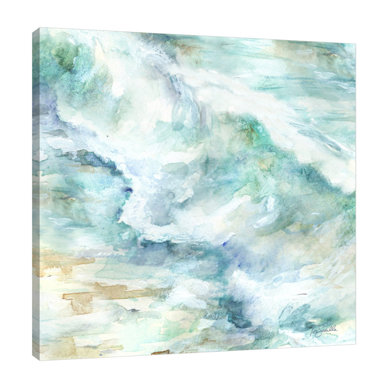 «Ocean Waves II», reproduction sur toile tendue, H 36 po x l 36 po x P 1,5 po