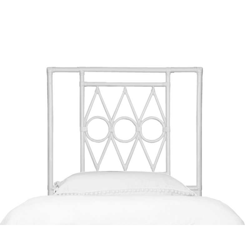 Michelle Standard Bed, White, Twin XL