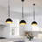 Single Head Hemispherical Iron Chandelier