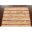 Tapis beige en laine noué à la main de conception unique 3 pi 1 po x 5 pi 1 po New Age