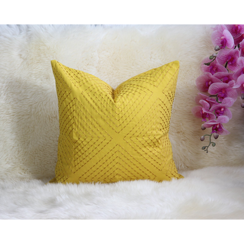 Housse de coussin en coton de haute qualité , 18 po x 18 po
