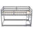 Floor Bunk Bed With Ladder-1794044163
