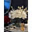 14 " Fabric and Silk Magnolia Arrangement-2108276908