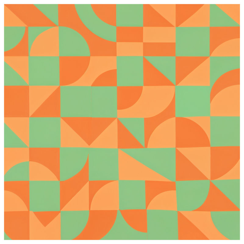 Geometric Shapes Pattern Comforter, Twin