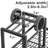 6-Tier Home Gym Storage Rack With Wheels, Dumbbell Weight Rack And Yoga Mat Organizer