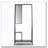 Coat Rack With Mirror, Multifunctional Hall Tree With Shoe Storage