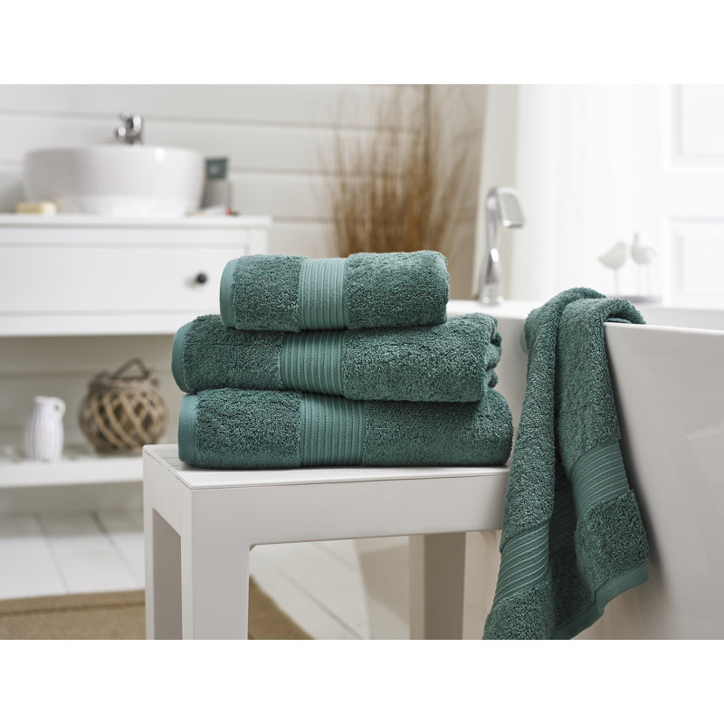 Plush Washcloth, Seagrass