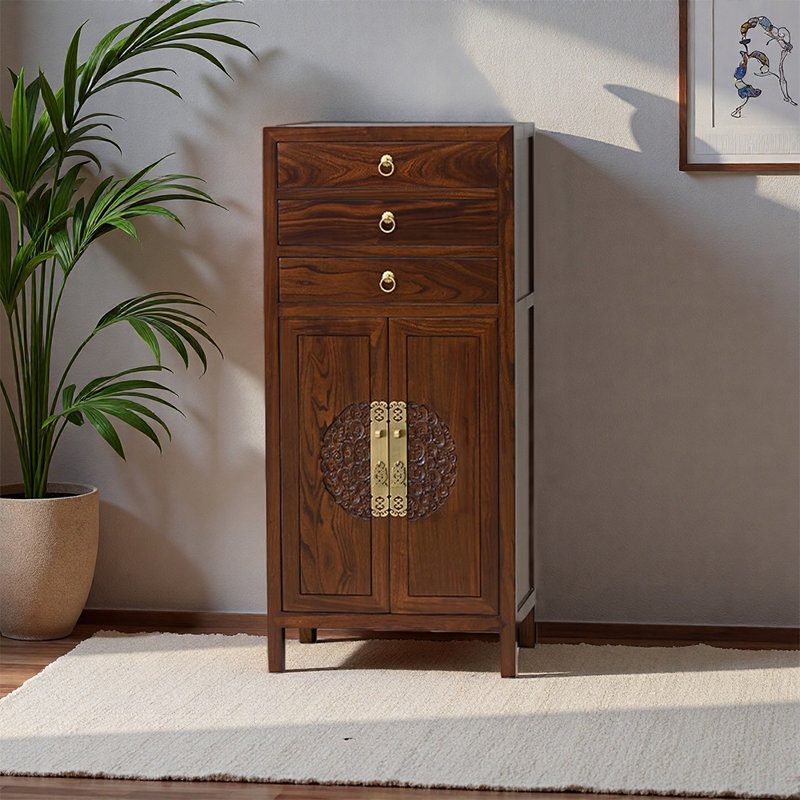 Nouvelle petite armoire à chaussures rétro de style chinois