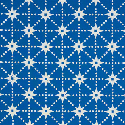 Schumacher x Molly Mahon Stars Fabric