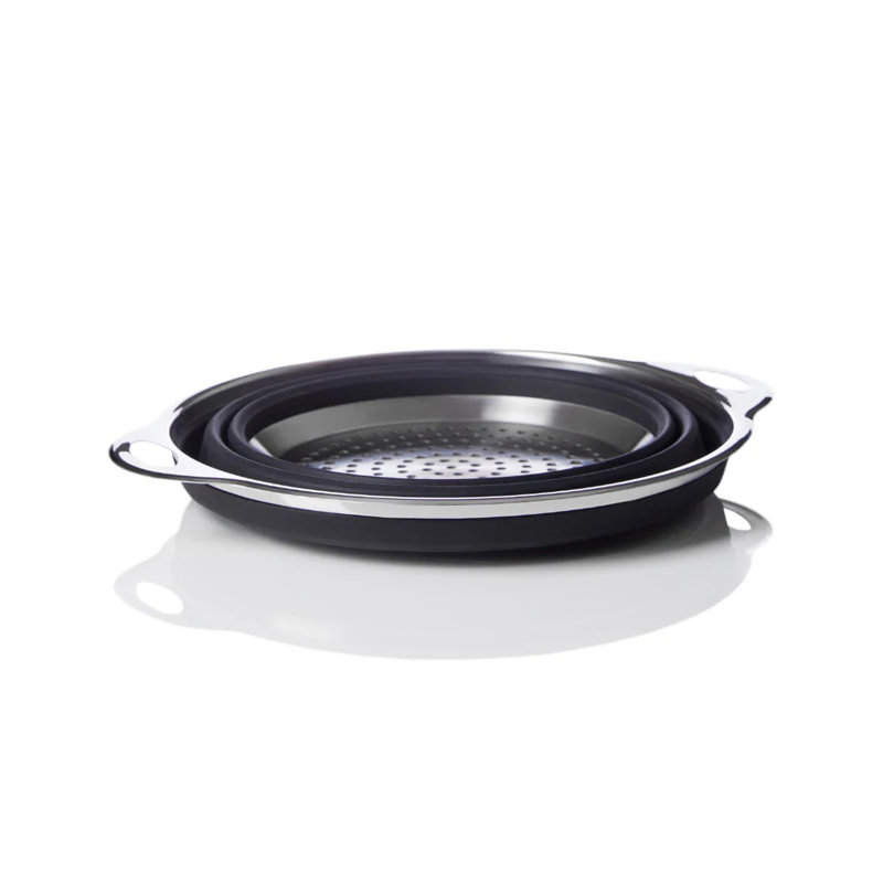 Passoire pliante en silicone Better Houseware, noir