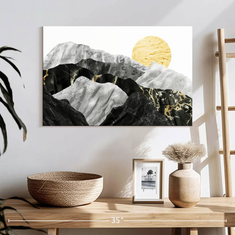 Avery Marble Landscape IV, 16" H x 24" W