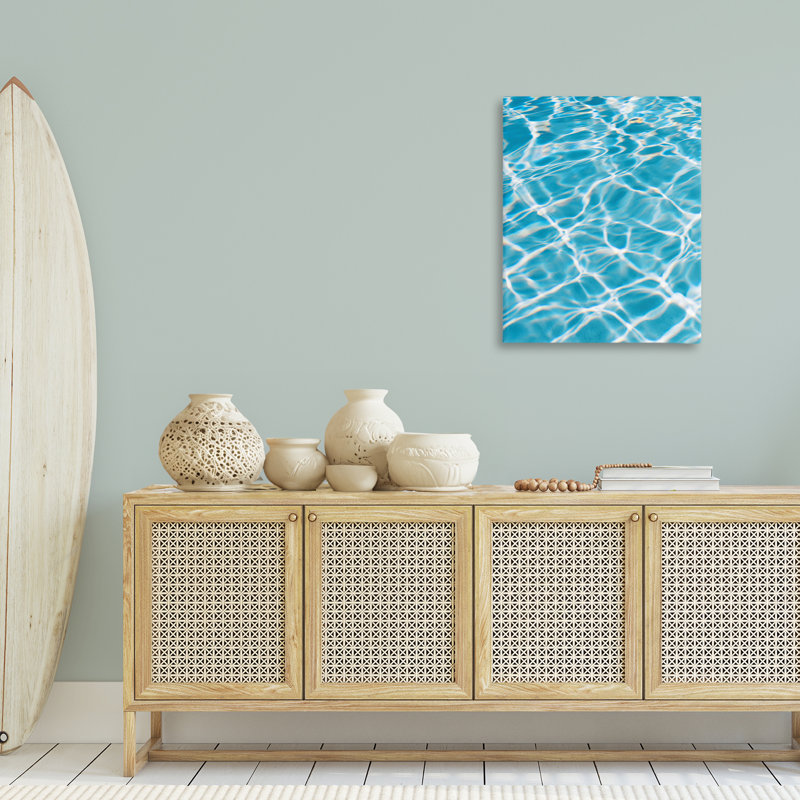 «Summer Water Reflection» par Justine Milton, H 30 po x l 24 po