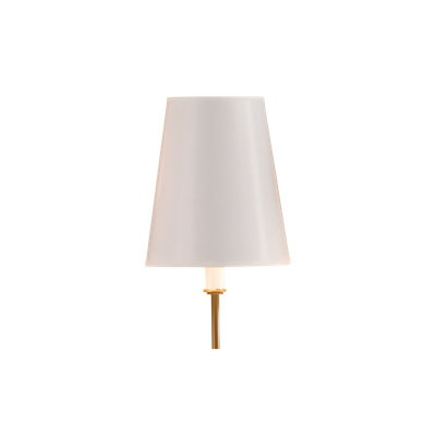 Abat-jour de lustre en papier blanc