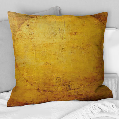 Coussin décoratif imprimé abstrait antique