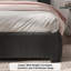 Lit plateforme tapissier Bensu Boucle-2123586218-2123586221