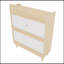 Armoire de rangement pour chaussures 31,5 pouces de style nordique avec 2 tiroirs rabattables, organisateur autoportant avec pieds en bois massif pour le vestibule, étagère à chaussures étroite (blanc et bois massif de couleur assortie)