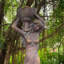 71 po Grande statue portant un pot de fleurs - Keira-1913231428