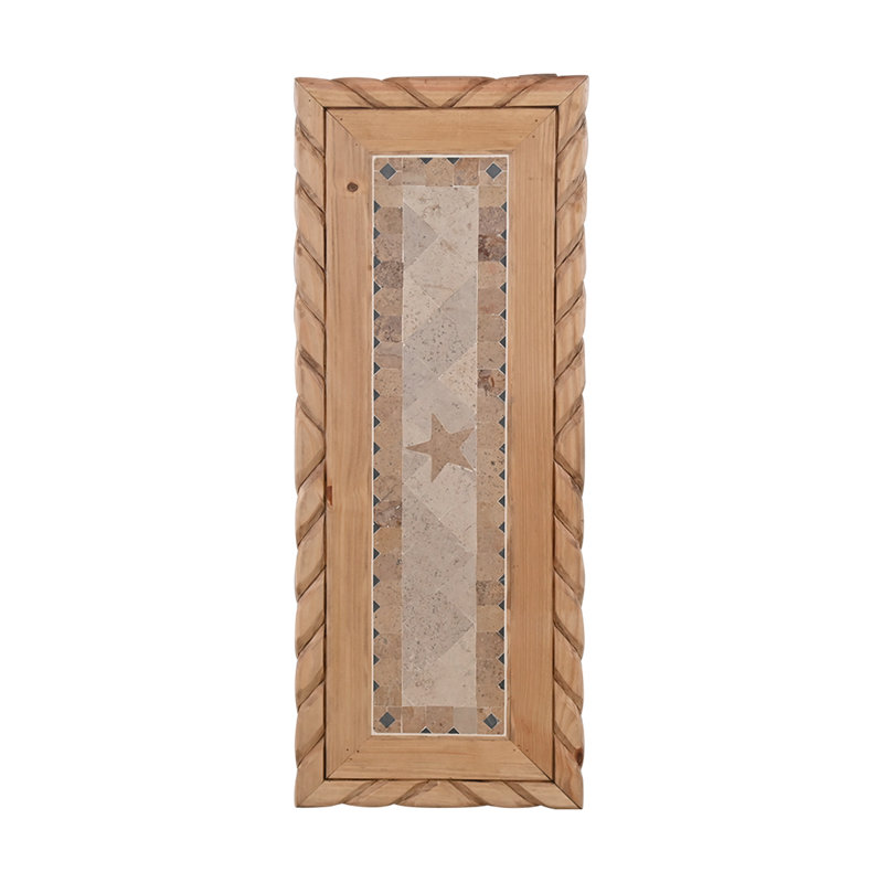 Canapé The Lone Star en pin miel, Bois naturel, Natural Wood, Bois naturel