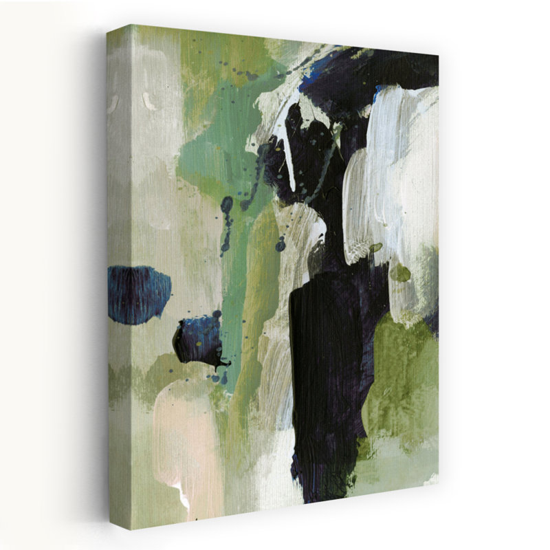 Art contemporain contemporain abstrait, H 48 po x l 32 po