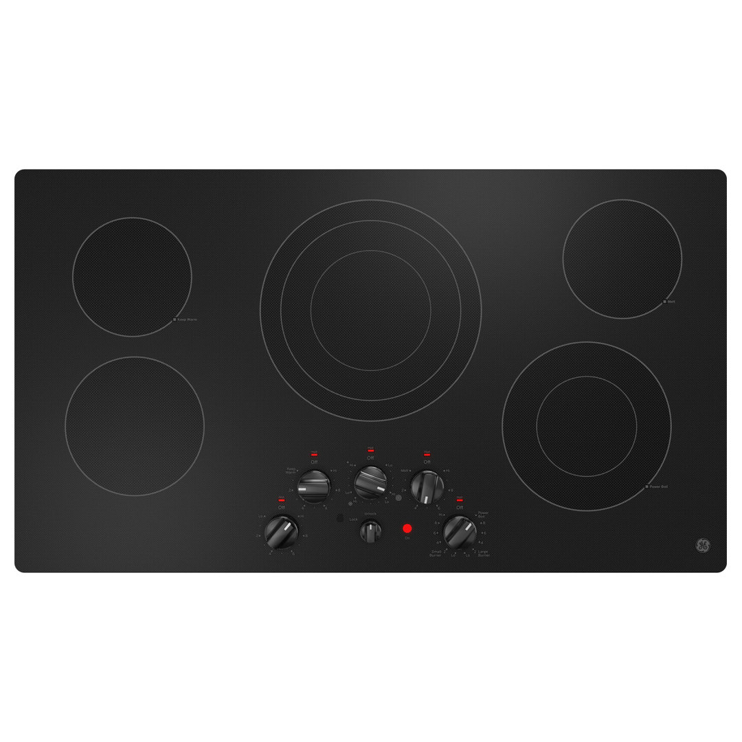 36.13" Electric Cooktop with 5 Elements GE Appliances 