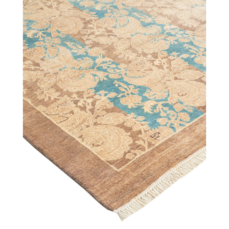 Classic One-of-a-Kind 4' 1" X 5' 10" Hand Knotted Area Rug