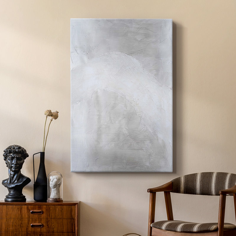 Snowdrift III -Custom Wrapped Gallery Cavas, 18" H x 12" W
