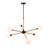 Capilano - Chandelier - 6-Light - Black