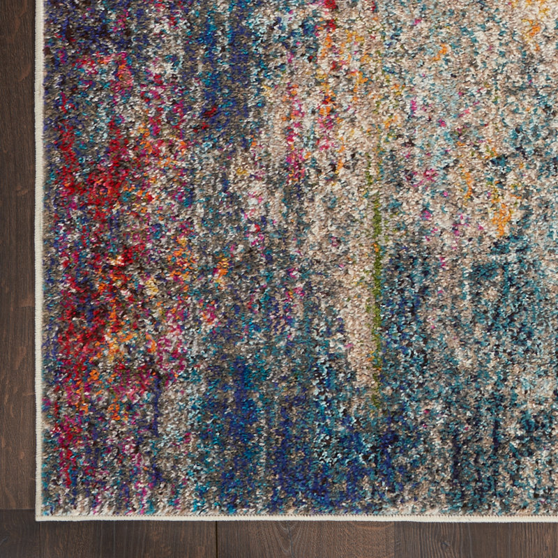 Armelia Abstract Indoor Rug, Rectangle 7'10" x 10'6"