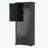 Storage Cabinet with 2 Drawers with Slide Rails and Adjustable Shelf-918100892