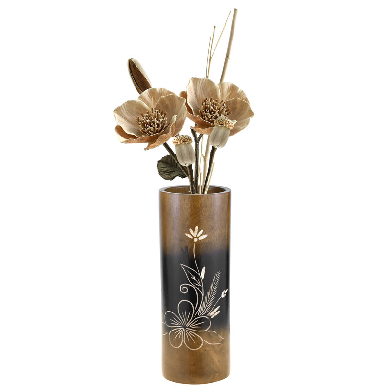 Handmade Wood Table Vase