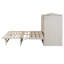 Lit escamotable double avec grands tiroirs-326848726