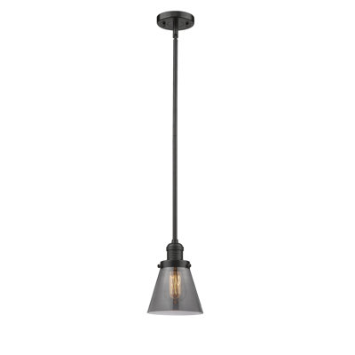 Luminaire suspendu conique à 1 lumière Milardo