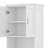 Cabinet With Tilt-Out Laundry Hamper Basket-113930453