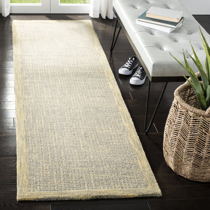 Bartho Hand Tufted Wool Rug, Runner 2'3" x 8'