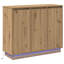 Sideboard With Shelf 90 X 32 X 75 Cm Engineered Wood-1687296665