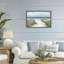 Cadre flottant Sunlit Dune Path To Ocean, design par Sally Swatland-749095797-749095693