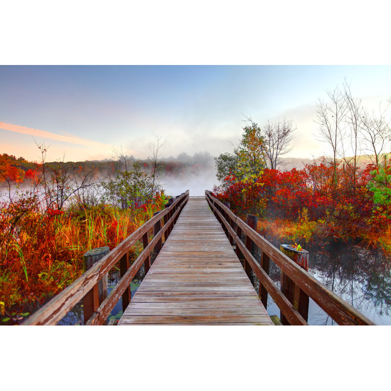 Autumn In Boston'S West - Wrapped Canvas Print, 61cm H x 91cm W x 3.8cm D