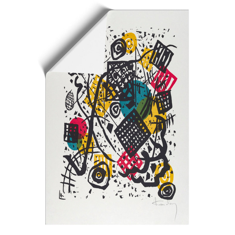 Small Worlds V by Wassily Kandinsky - Frameless Print, 42cm H x 30cm W x 0.1cm D