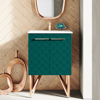 Meuble-lavabo de 24 po Annécy
