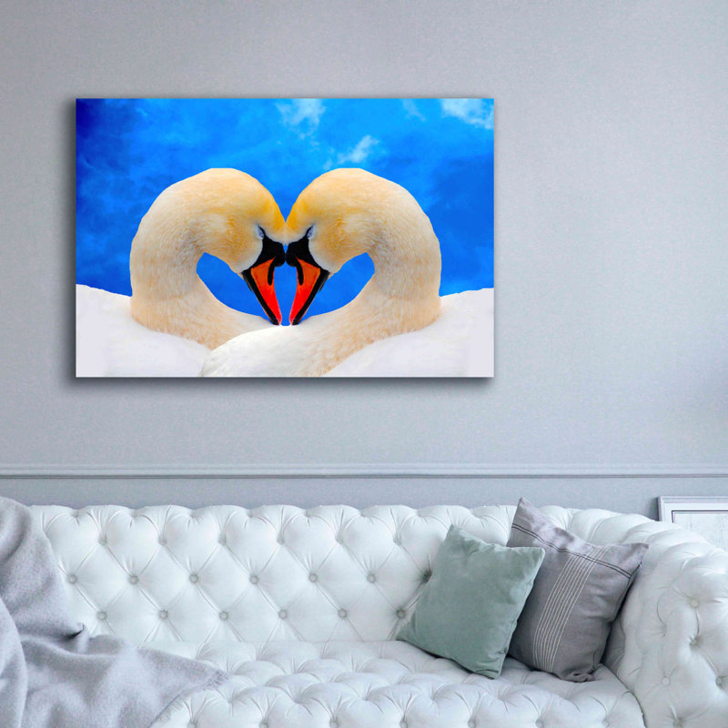 «Soul mate» par Ata Alishahi, estampe numérique sur toile, H 40 po x l 60 po x P 1,5 po