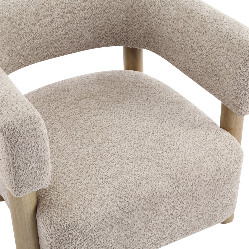 Chaises d'appoint moelleuses, style moderne et en bois pour une maison compacte