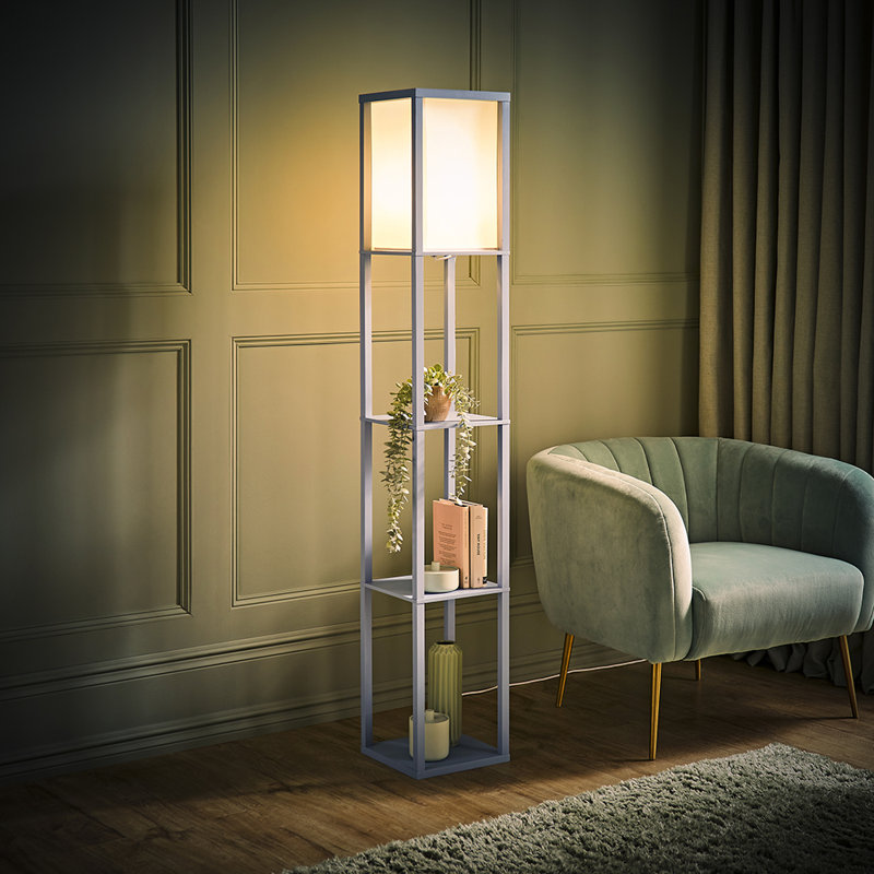 Struttura 160cm Matte Traditional Floor Lamp, No, Blue