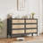 47.2"W Rattan 6 Drawer Dresser -1426699418