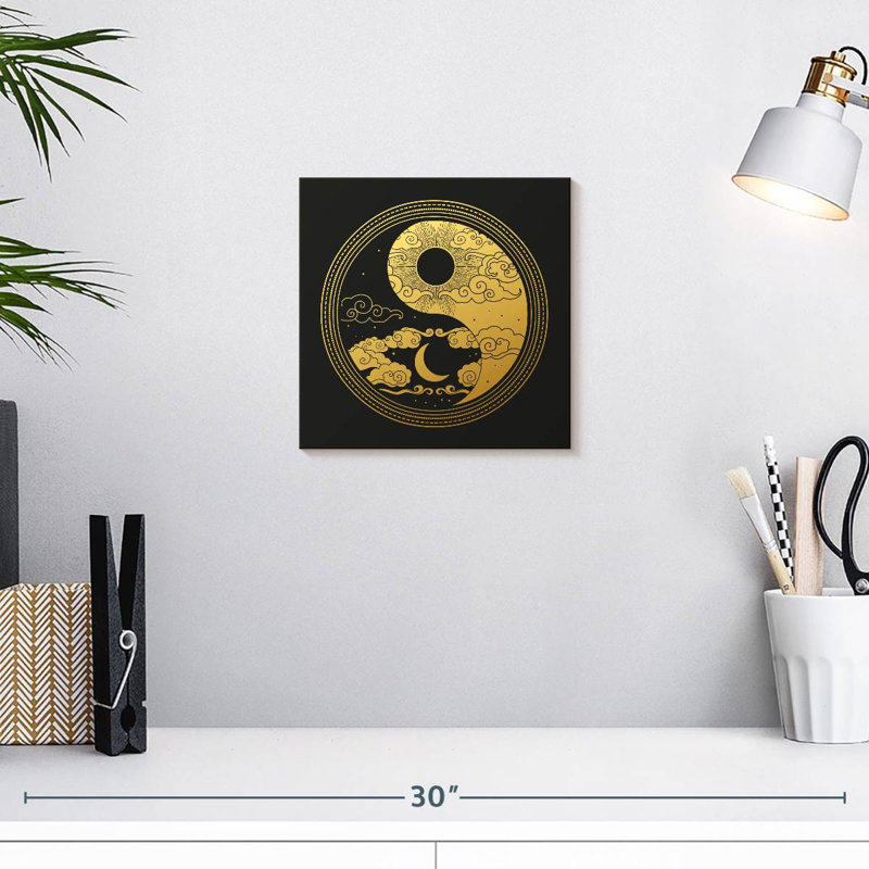 Kerrick Oriental Yin Yang, 10" H x 10" W
