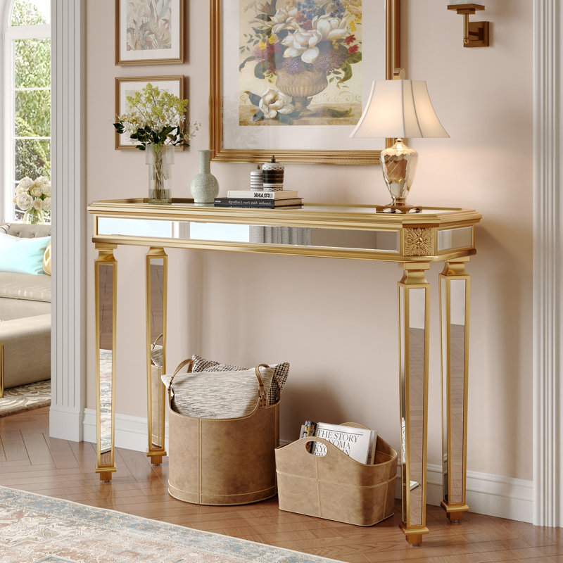 Console à miroir 48 po Framhouse, Naturel