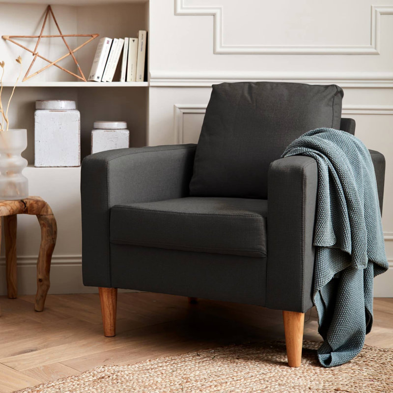 Innaloo Living Room Set, Dark Grey