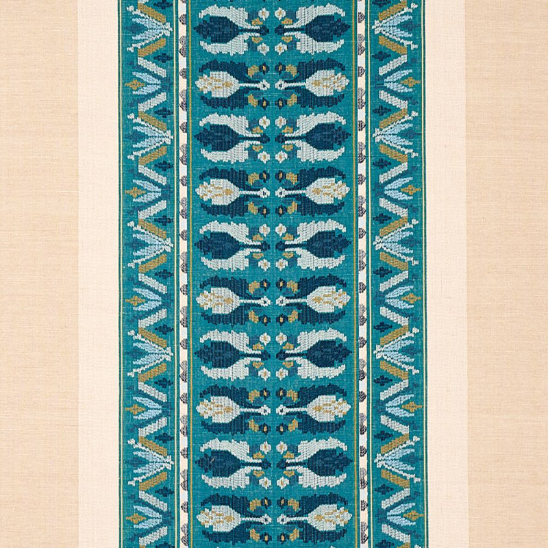 Tissu de broderie Sandor, Paon