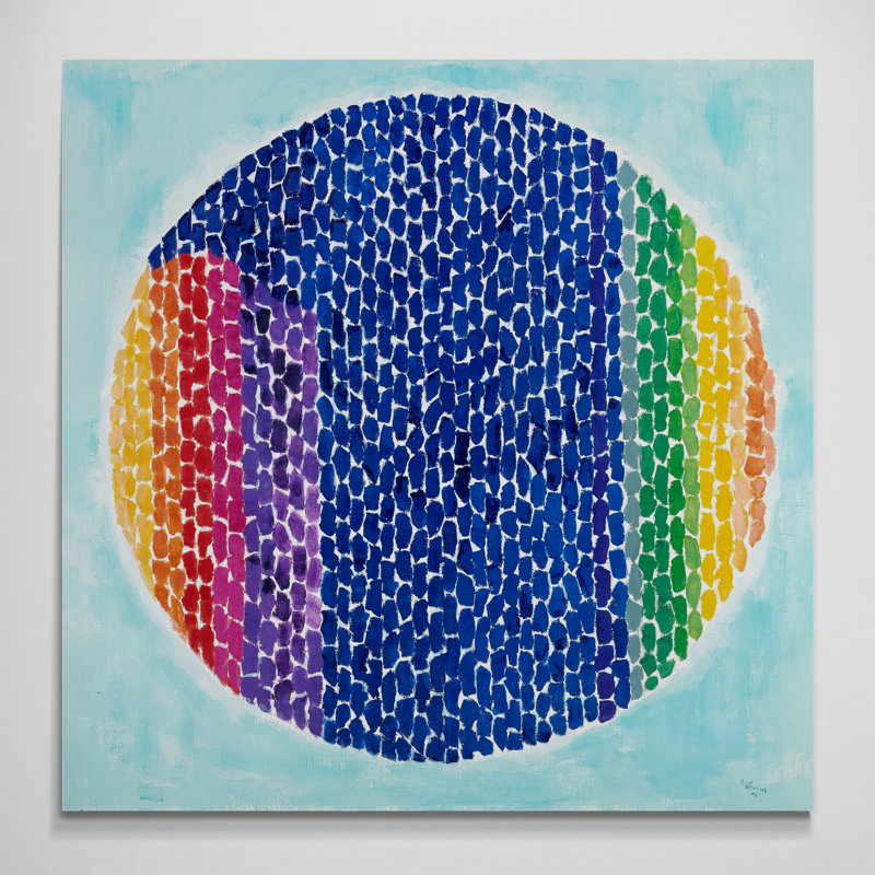 Snoopy - Early Sun Display by Alma Thomas - Wrapped Canvas Art Prints, 30 cm H x 30 cm W