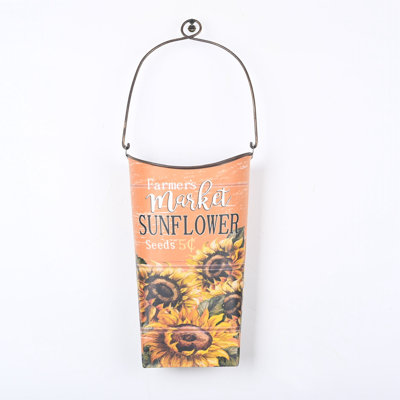 Seau en métal Bungalow Farmhouse Fall